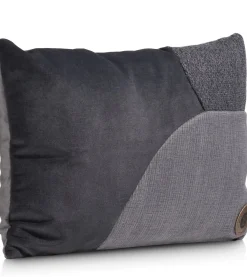 XOOON Timeless Scarlett kussen 30x50cm in de kleur Antraciet^ Woonaccessoires