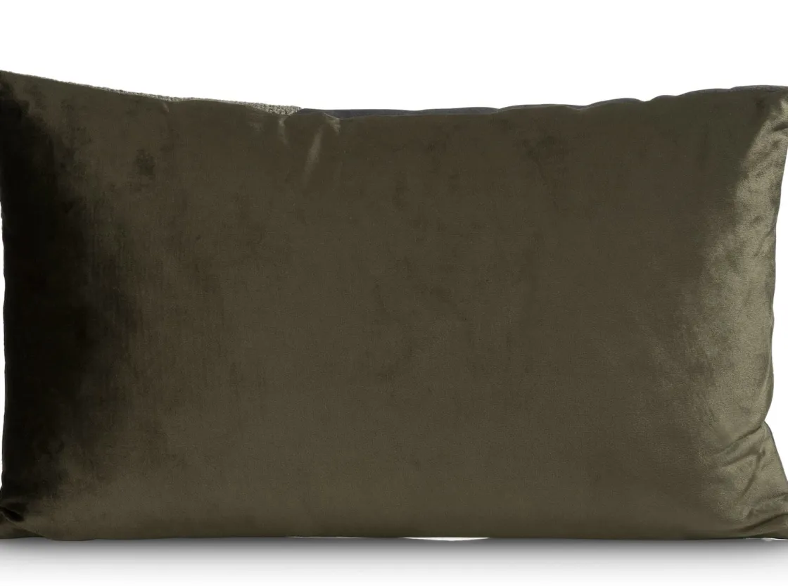 XOOON Timeless Scarlett kussen 30x50cm in de kleur Olijf - COCOmaison^ Woonaccessoires
