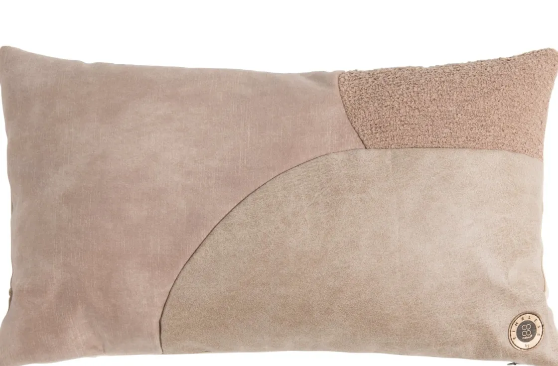 XOOON Timeless Scarlett kussen 30x50cm in de kleur Camel - COCOmaison^ Woonaccessoires