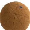 XOOON Timeless Scott kussen dia 25cm in de kleur Geel - COCOmaison^ Woonaccessoires