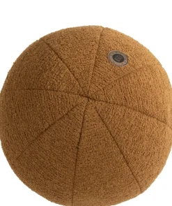XOOON Timeless Scott kussen dia 25cm in de kleur Geel - COCOmaison^ Woonaccessoires