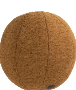 XOOON Timeless Scott kussen dia 25cm in de kleur Geel - COCOmaison^ Woonaccessoires