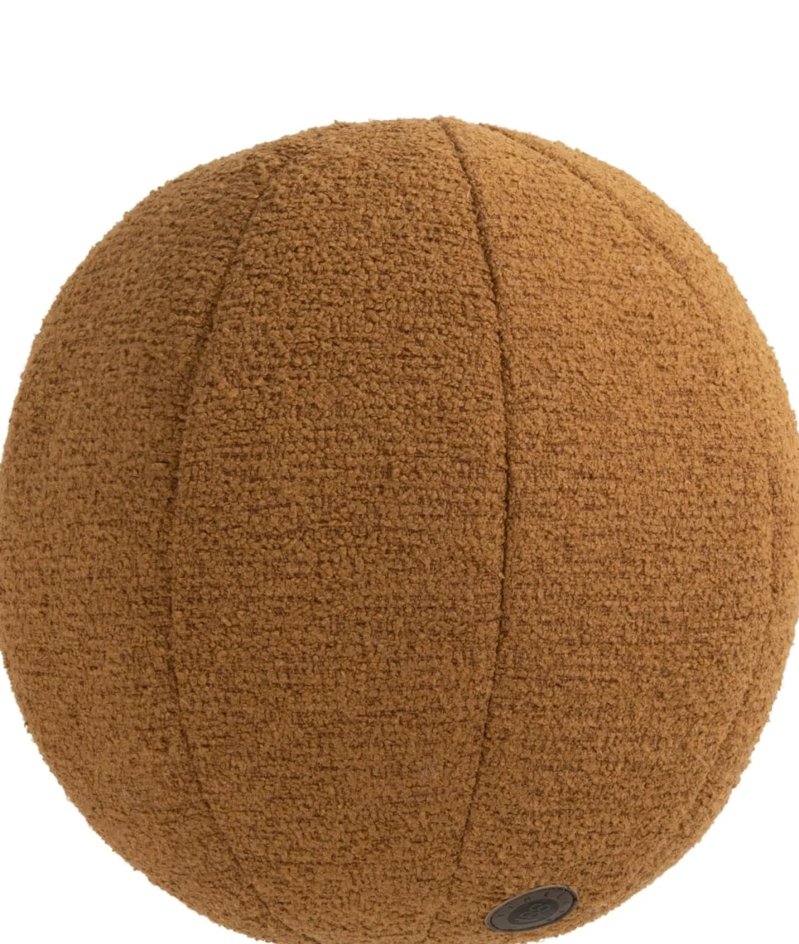 XOOON Timeless Scott kussen dia 25cm in de kleur Geel - COCOmaison^ Woonaccessoires