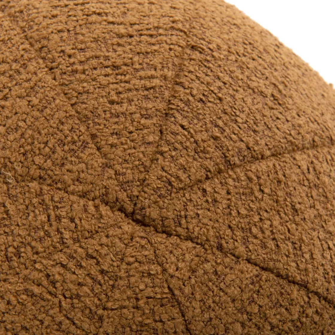 XOOON Timeless Scott kussen dia 25cm in de kleur Geel - COCOmaison^ Woonaccessoires