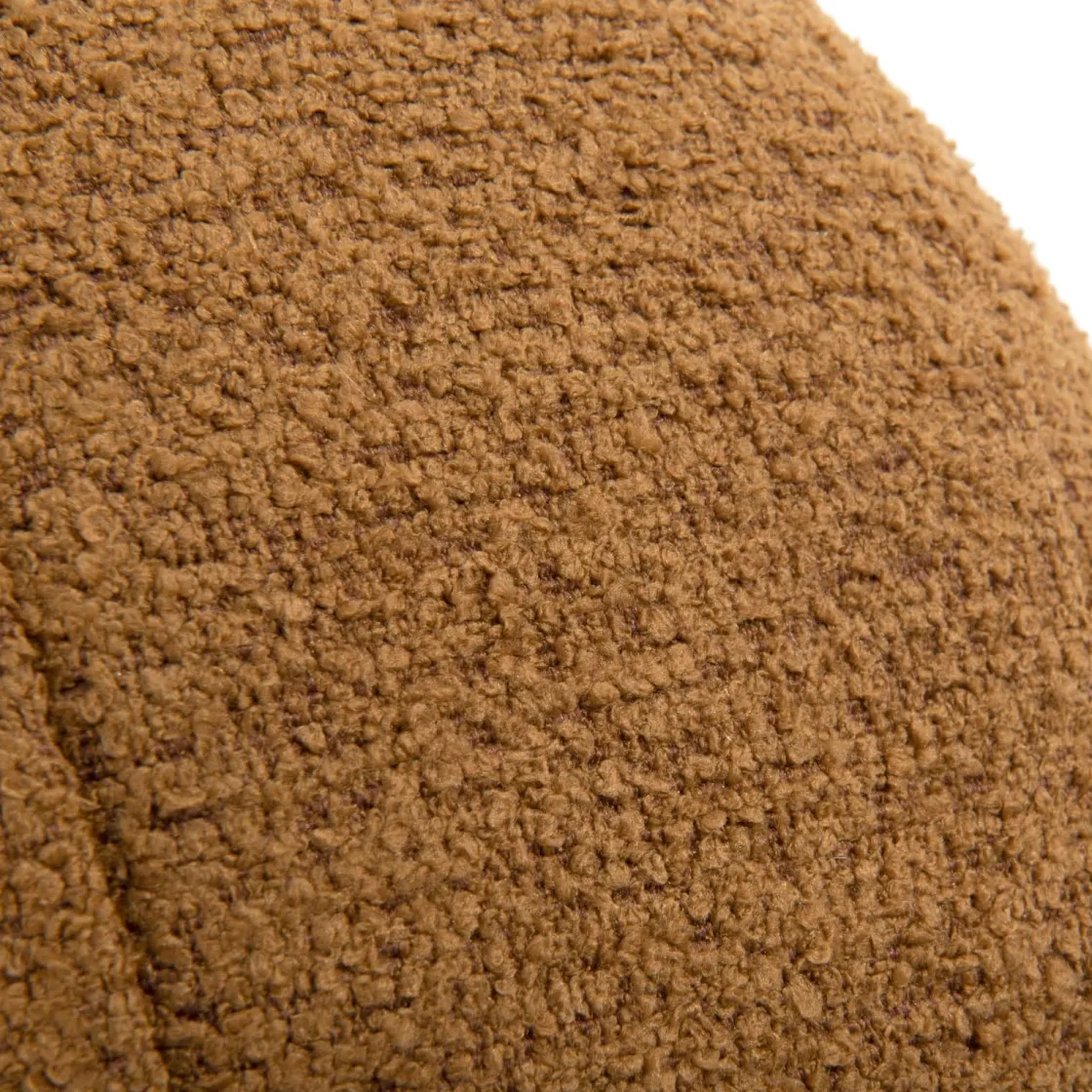 XOOON Timeless Scott kussen dia 25cm in de kleur Geel - COCOmaison^ Woonaccessoires