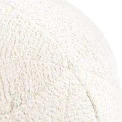 XOOON Timeless Scott kussen dia 25cm in de kleur Beige - COCOmaison^ Woonaccessoires