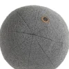 XOOON Timeless Scott kussen dia 25cm in de kleur Blauw - COCOmaison^ Woonaccessoires