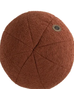 XOOON Timeless Scott kussen dia 25cm in de kleur Koper - COCOmaison^ Woonaccessoires