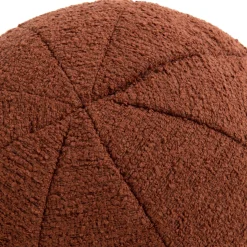 XOOON Timeless Scott kussen dia 25cm in de kleur Koper - COCOmaison^ Woonaccessoires