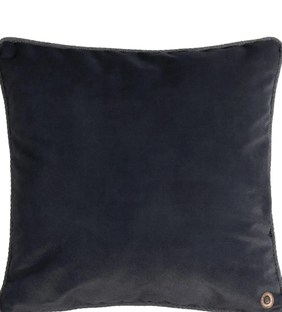 XOOON Timeless Sean kussen 60x60cm in de kleur Antraciet - COCOmaison^ Woonaccessoires