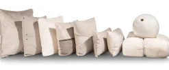 XOOON Timeless Sofia kussen 45x45cm in de kleur Beige - COCOmaison^ Woonaccessoires