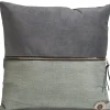 XOOON Timeless Sofia kussen 45x45cm in de kleur Olijf - COCOmaison^ Woonaccessoires