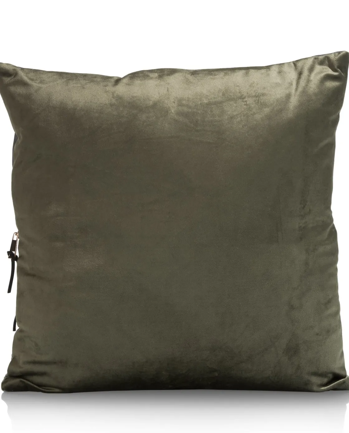 XOOON Timeless Sofia kussen 45x45cm in de kleur Olijf - COCOmaison^ Woonaccessoires