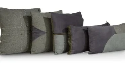 XOOON Timeless Sofia kussen 45x45cm in de kleur Olijf - COCOmaison^ Woonaccessoires