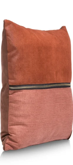 XOOON Timeless Sofia kussen 45x45cm in de kleur Koper - COCOmaison^ Woonaccessoires