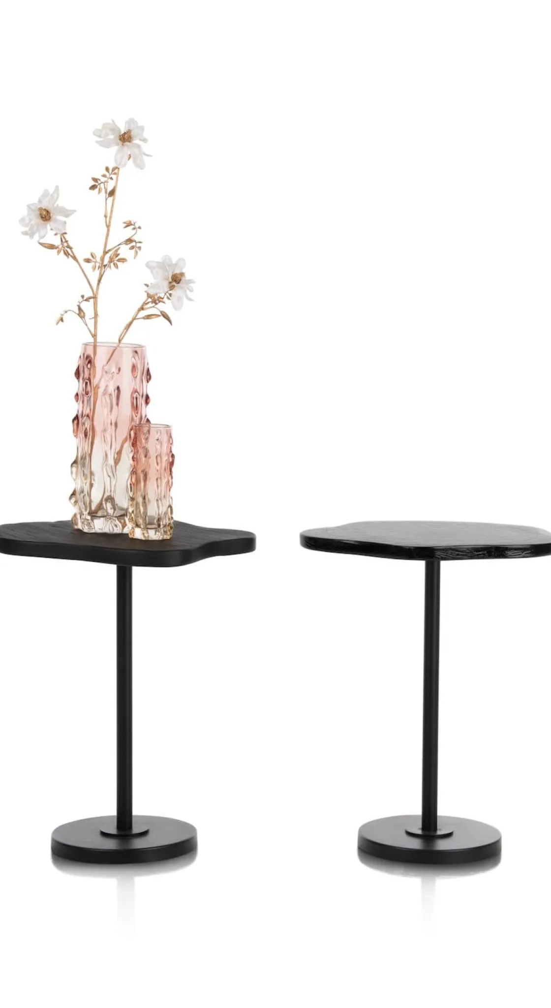 XOOON Tina bijzettafel H50cm in de kleur Zwart - COCOmaison^ Woonaccessoires|Bijzettafels