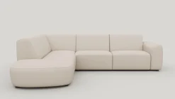 XOOON Tineo, hoekbank links - Livigno - Creme^ Tineo|Tineo