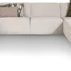 XOOON Tineo, Longchair links - 2,5 zits zonder armen - ottomane groot rechts^ Tineo|Tineo