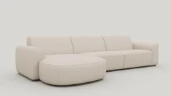 XOOON Tineo, loungebank links - Livigno - Creme^ Tineo|Tineo