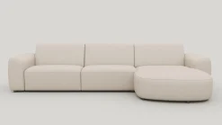 XOOON Tineo, loungebank rechts - Livigno - Creme^ Tineo|Tineo