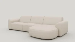 XOOON Tineo, loungebank rechts - Livigno - Creme^ Tineo|Tineo