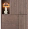 XOOON Trenton, bergkast 95 cm - 3-deuren + 2-laden + 4-niches - Clay^ Bergkasten