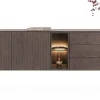 XOOON Trenton, Dressoir 240 cm. - 2-deuren + 3-laden + 2-niches - Clay^ Dressoirs