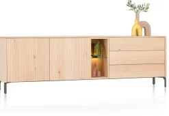 XOOON Trenton dressoir 240 cm - 2-deuren in de kleur Naturel -^ Dressoirs