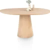 XOOON Trenton eetkamertafel 150 x 120 cm in de kleur Naturel -^ Eettafels|Tafelconfigurator