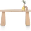 XOOON Trenton, eetkamertafel 210 x 105 cm - natural^ Tafelconfigurator|Eettafels