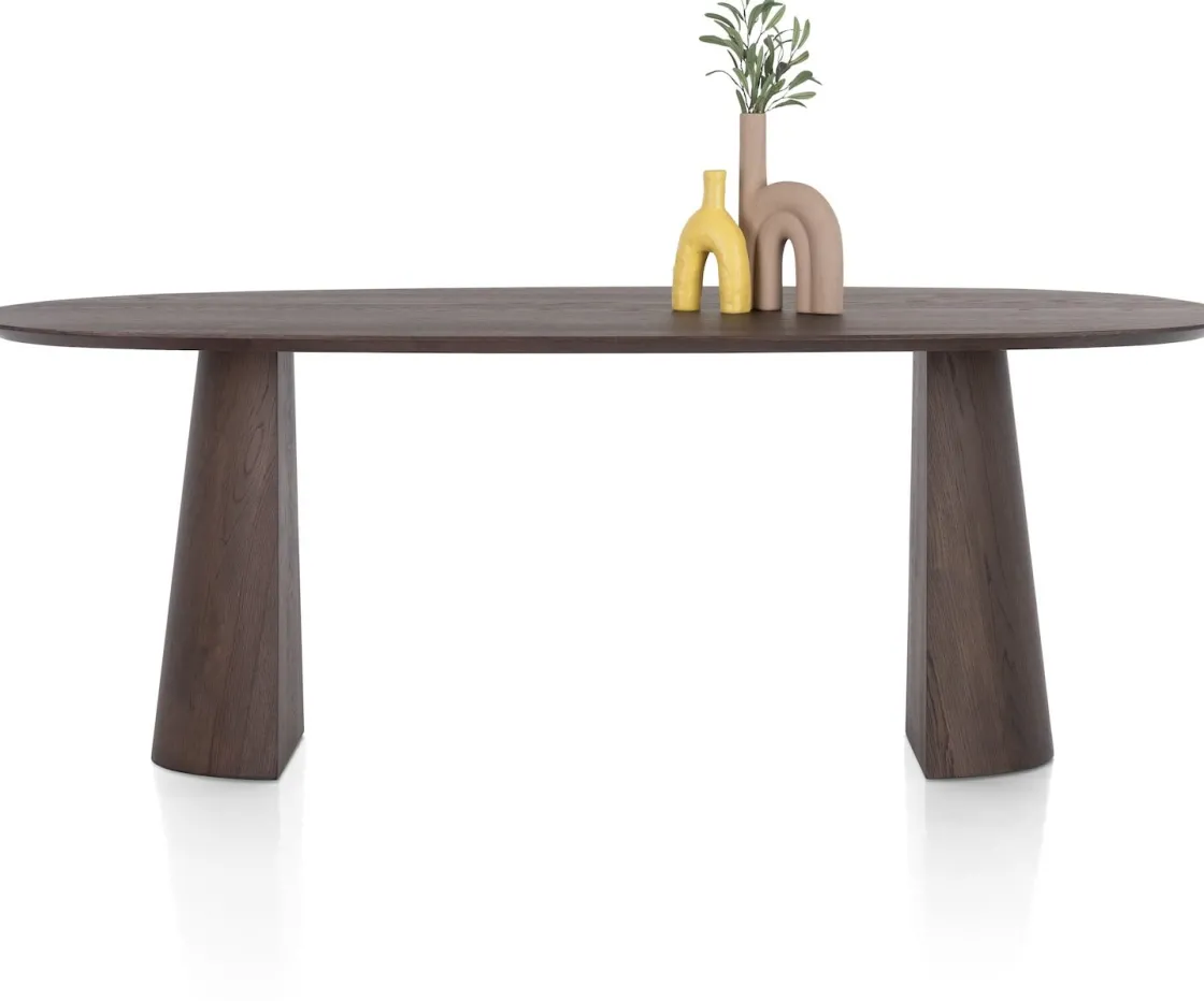 XOOON Trenton, eetkamertafel 210 x 105 cm - Clay^ Tafelconfigurator|Eettafels
