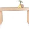 XOOON Trenton, eetkamertafel 240 x 110 cm - natural^ Tafelconfigurator|Eettafels
