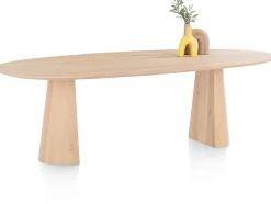 XOOON Trenton, eetkamertafel 240 x 110 cm - natural^ Tafelconfigurator|Eettafels