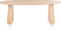 XOOON Trenton, eetkamertafel 240 x 110 cm - natural^ Tafelconfigurator|Eettafels