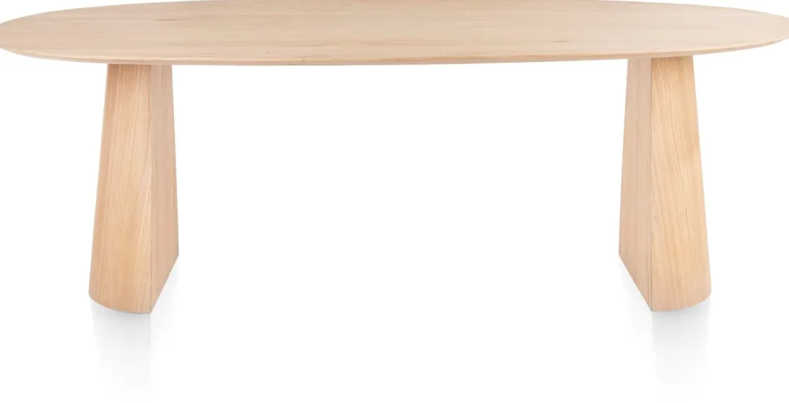 XOOON Trenton, eetkamertafel 240 x 110 cm - natural^ Tafelconfigurator|Eettafels