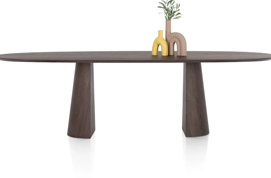 XOOON Trenton, eetkamertafel 270 x 120 cm - Clay^ Tafelconfigurator|Eettafels