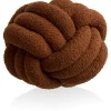XOOON Twisted kussen (30x30cm) in de kleur Naturel - COCOmaison^ Woonaccessoires