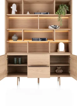 XOOON Valgard buffet 160 cm - 2-deuren (+ LED) -^ Bergkasten