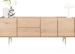 XOOON Valgard dressoir 230 cm - 3-deuren + 2-laden -^ Dressoirs