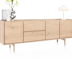 XOOON Valgard dressoir 230 cm - 3-deuren + 2-laden -^ Dressoirs