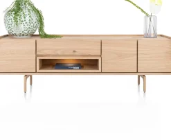 XOOON Valgard lowboard 190 cm - 3-deuren (+ LED) -^ Tv-Meubelen|Dressoirs