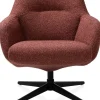 XOOON VERNON fauteuil met draaifunctie - hoge rug -^ Leren Fauteuils|Stoffen Fauteuils
