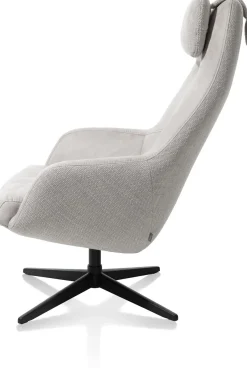 XOOON VERNON fauteuil met draaifunctie - hoge rug -^ Leren Fauteuils|Stoffen Fauteuils