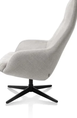 XOOON VERNON fauteuil met draaifunctie - hoge rug -^ Leren Fauteuils|Stoffen Fauteuils