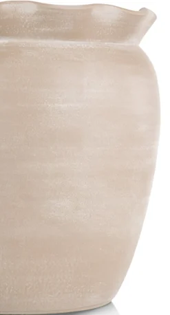 XOOON Wave pot H40cm in de kleur Beige - COCOmaison^ Woonaccessoires