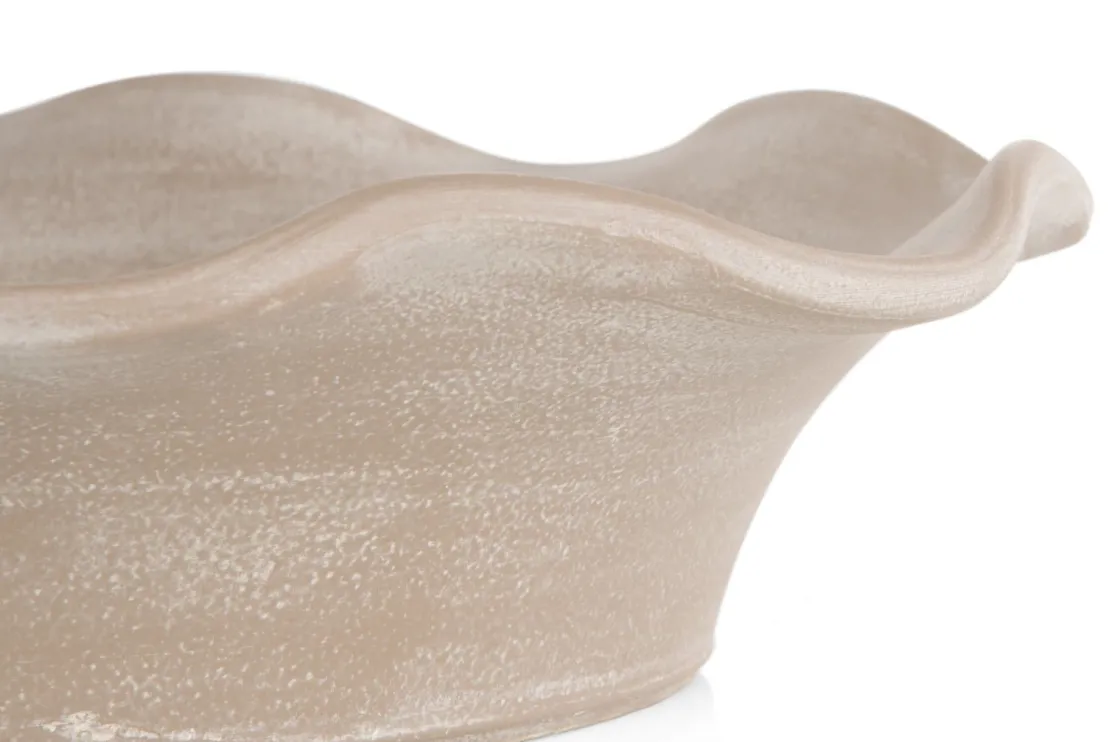 XOOON Wave schaal D25cm in de kleur Beige - COCOmaison^ Woonaccessoires