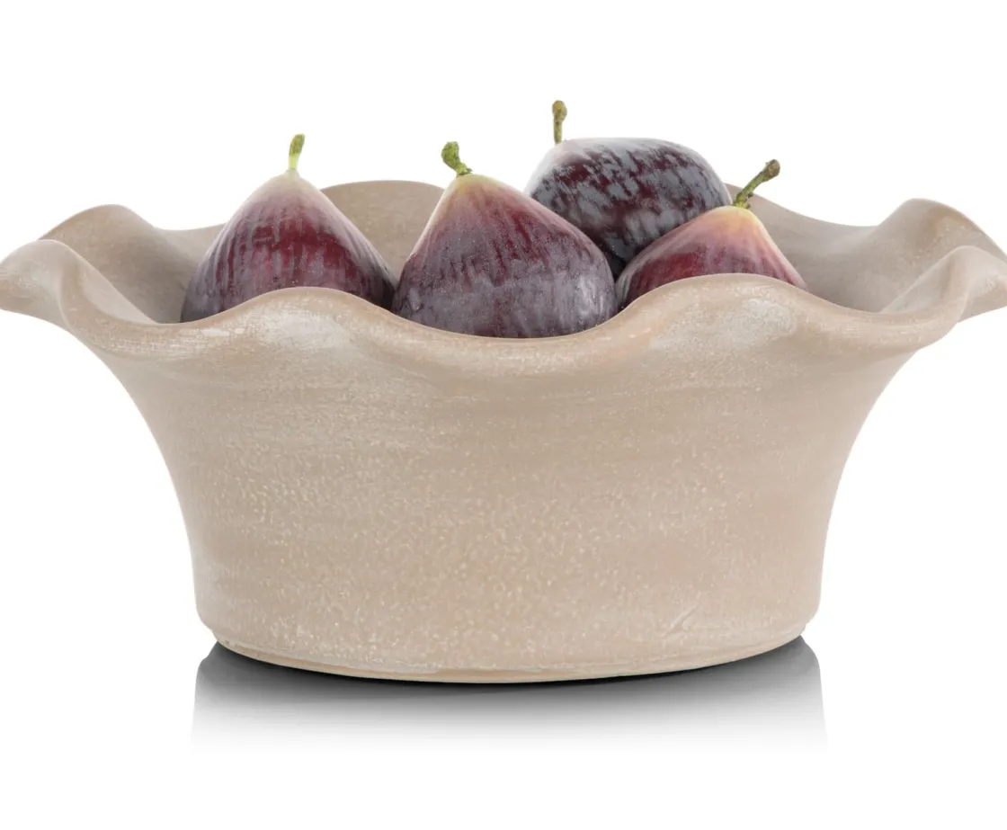 XOOON Wave schaal D25cm in de kleur Beige - COCOmaison^ Woonaccessoires