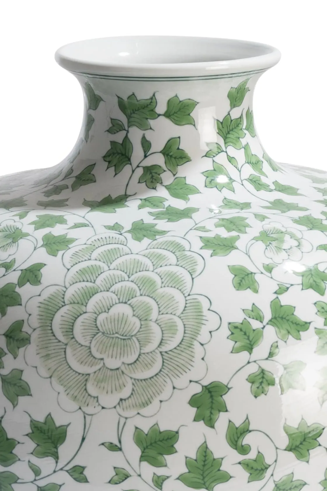 XOOON Yin vaas H41cm in kleur Groen shop je bij COCOmaison^ Woonaccessoires