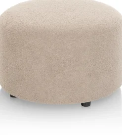 XOOON ZACH poef rond 65 cm - hoogte 40 cm |^ Poef/Hockers
