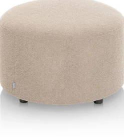 XOOON ZACH poef rond 65 cm - hoogte 40 cm |^ Poef/Hockers